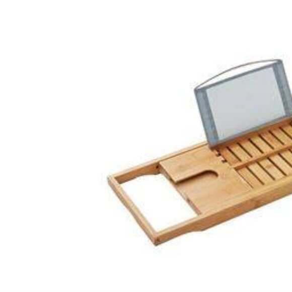 Premium Bamboo Expendable Tray Caddy - Picture 2 of 6